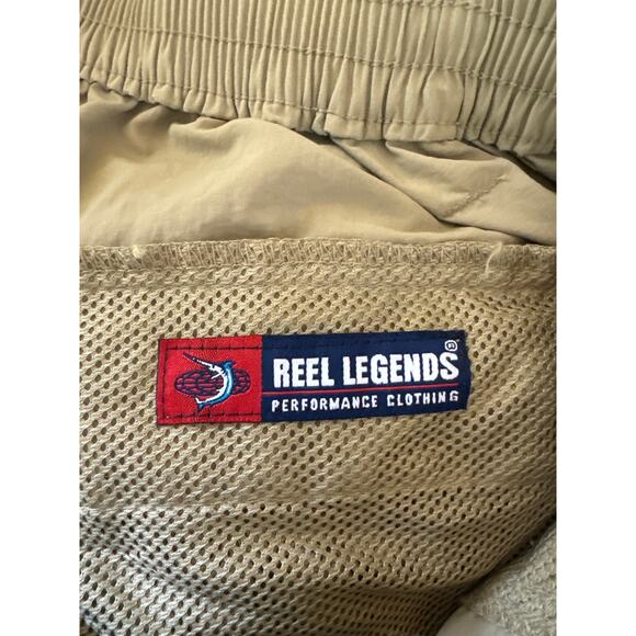 Reel Legends Performance Clothing 32L Cargo Zip Off Fishing Shorts Pants - Picture 3 of 6